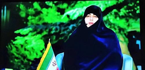 حضور دختر ابراهیم رئیسی در صداوسیما + فیلم