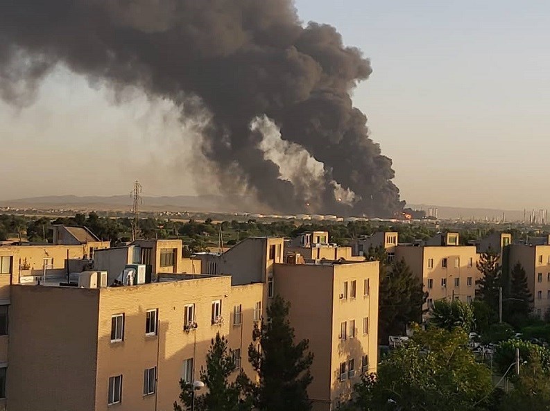  آخرین خبرها از آتش سوزی پالایشگاه تهران