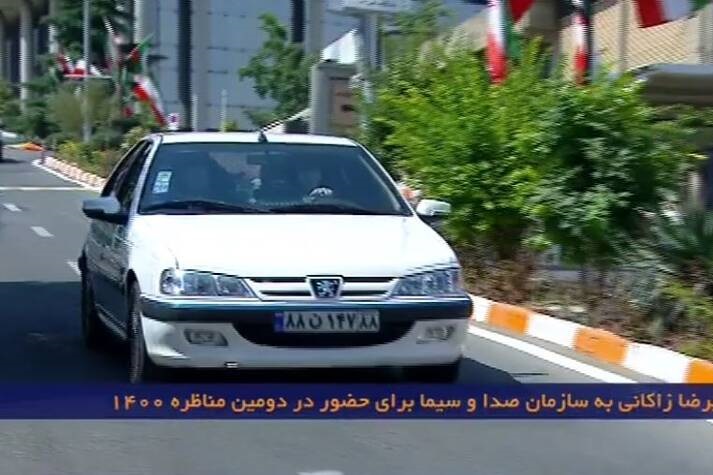 فیلم/ زاکانی برای مناظره دوم وارد صدا وسیما شد
