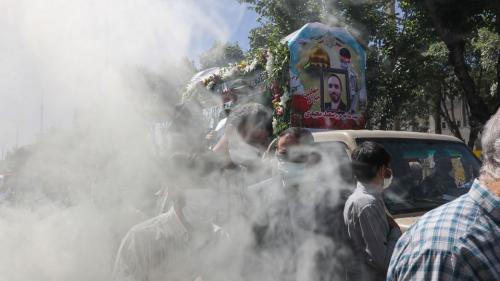 تشییع شهید مدافع حرم «سعید مجیدی» 