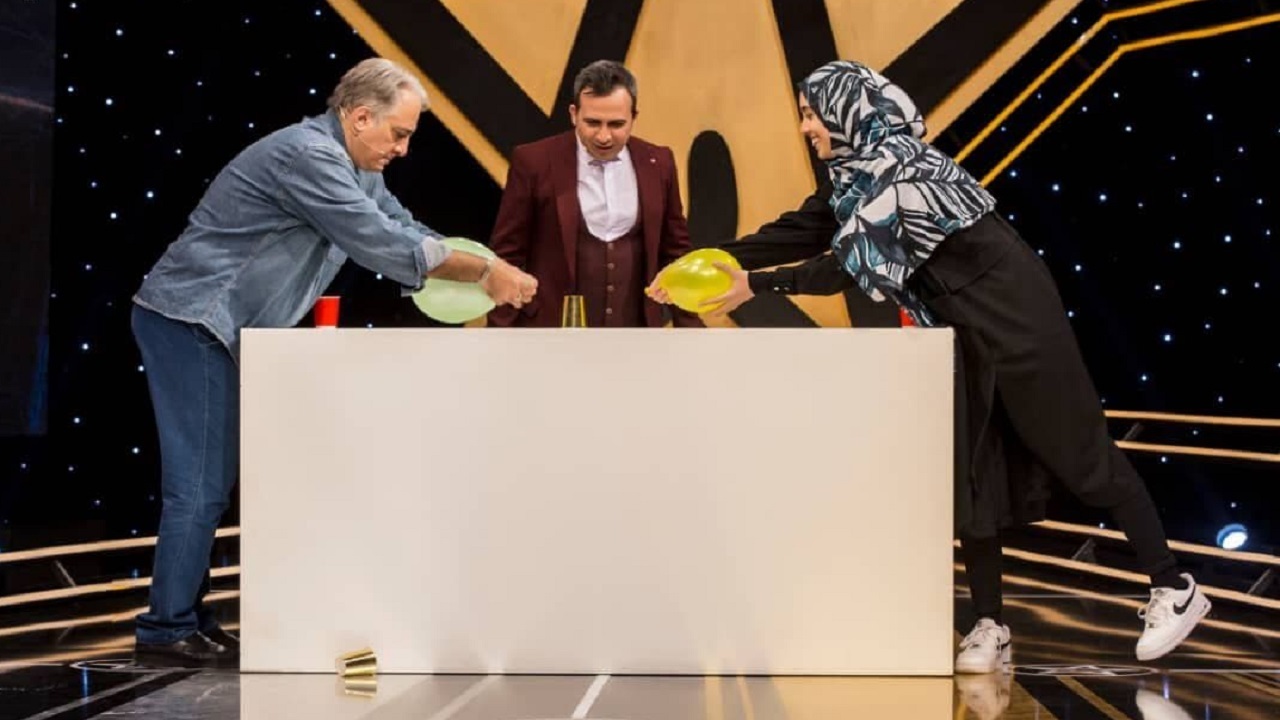 ایرج نوذری و دخترش در «پنج ستاره»