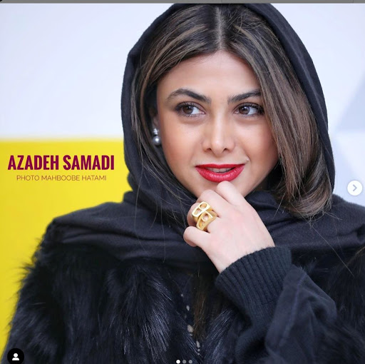  تیپ خفن و جنجالی آزاده صمدی + عکس 