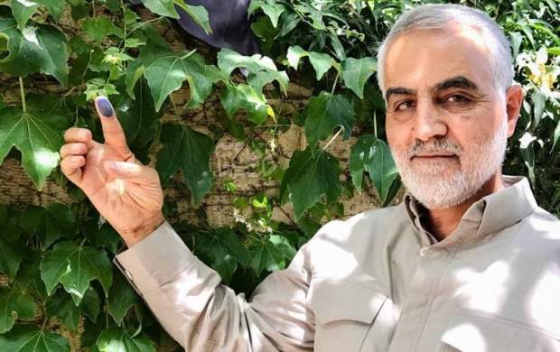 دعوت انتخاباتی خانواده شهید سلیمانی از مردم