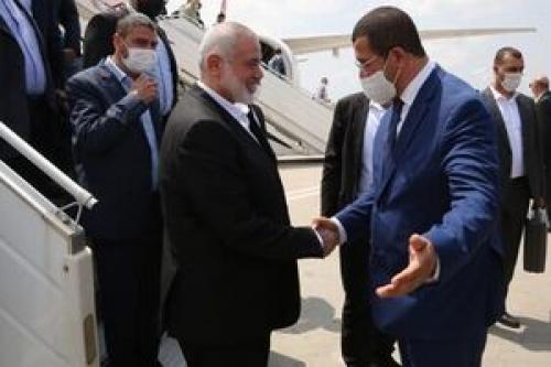  «اسماعیل هنیه» برای اولین بار وارد مغرب شد