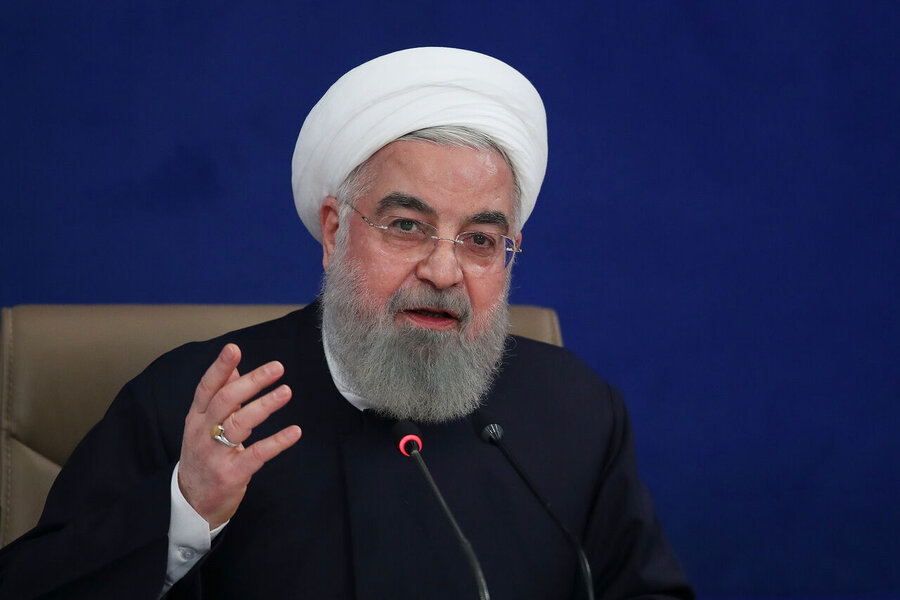 تبریک روحانی به رئیس جمهور منتخب تبریک روحانی به رئیس جمهور منتخب