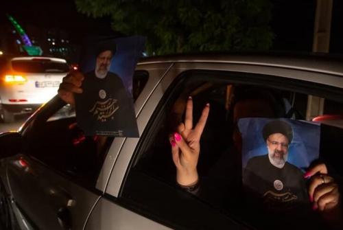  عکس/ جشن قزوینی‌ها پس از پیروزی رییسی