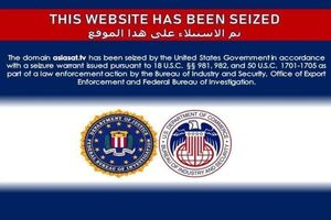مسدود کردن وب‌سایت‌های مقاومت توسط امریکا