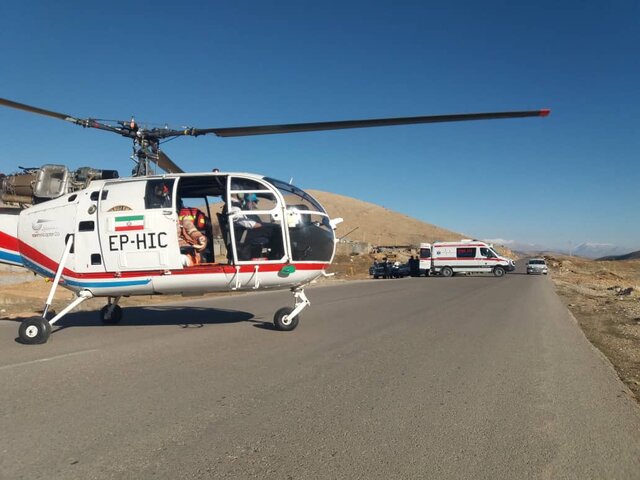  اعزام سه تیم امداد و نجات به محل حادثه واژگونی اتوبوس خبرنگاران