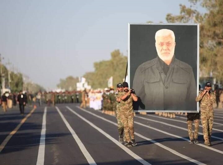 برگزاری رژه نظامی حشدالشعبی