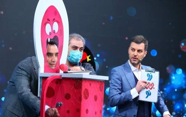 شوخی منشوری زن و شوهر در تلویزیون!