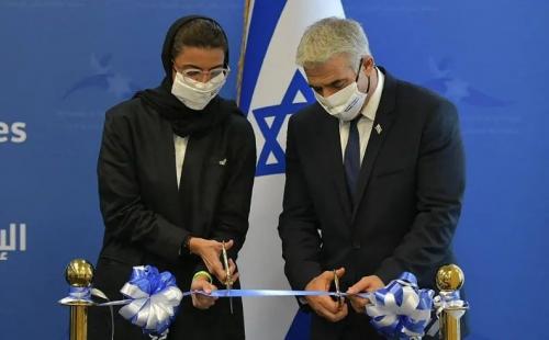  سفارت رژیم اشغالگر قدس در ابوظبی افتتاح شد