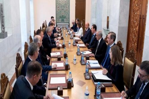 بشار اسد با فرستاده رئیس‌ جمهور روسیه دیدار کردبشار اسد با فرستاده رئیس‌ جمهور روسیه دیدار کرد