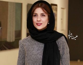  نقاشی زیبایی با چهره سارا بهرامی / عکس 