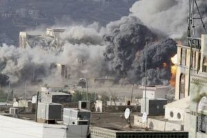 ائتلاف سعودی استان مارب را بمباران کرد