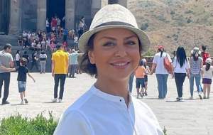 بازیگر تلویزیون: رفتم ارمنستان واکسن زدم +عکس