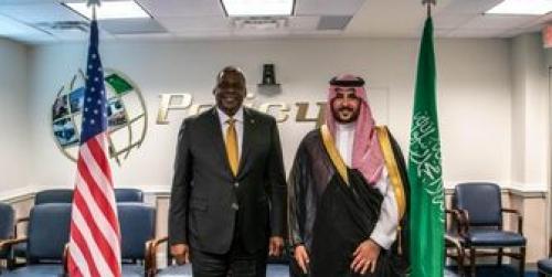  پنتاگون: با بن سلمان درباره مقابله با ایران صحبت کردیم 