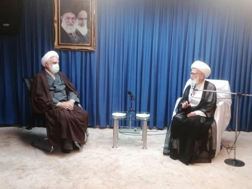  دیدار رئیس دستگاه قضا با مراجع تقلید در قم