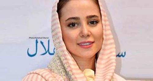 تیپ زیبا وجنجالی ستاره سینما 