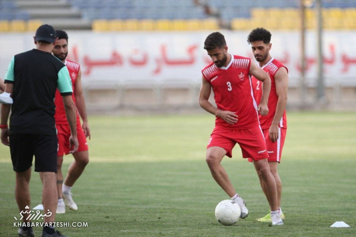 سوگلی یحیی در پرسپولیس رونمایی شد/پسر جدید یحیی در تمرینات پرسپولیس کیست؟