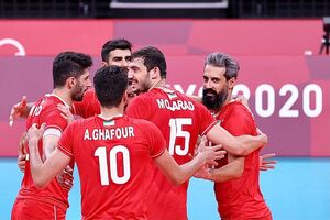 پیروزی والیبال ایران مقابل ونزوئلا