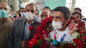  بازگشت طلایی کاروان ایران با استقبال مردم