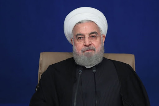 عکس/ همه ماسک زدند جز روحانی!