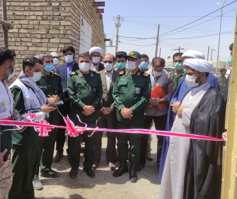 دویست و دومین بیمارستان صحرایی نیروی زمینی سپاه در هیرمند افتتاح شد