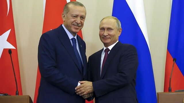  توافق اردوغان و پوتین بر سر هماهنگی بیشتر درباره افغانستان
