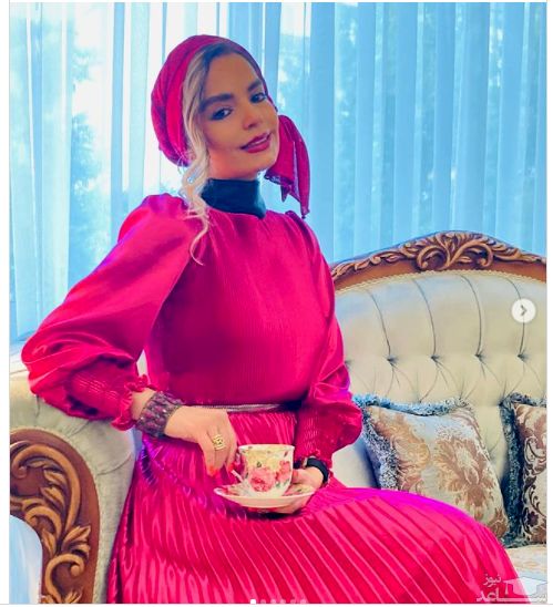 ژست زیبای ستاره جنجالی سینمای ایران 