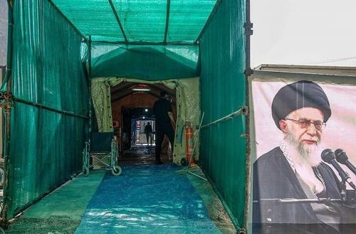 عکس/ سنگ تمام سپاه برای کمک به بیماران کرونایی