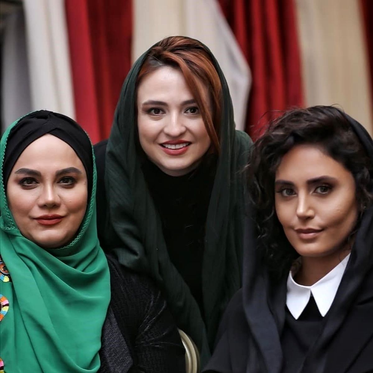 سلفی جالب دوستاره جنجالی سینما
