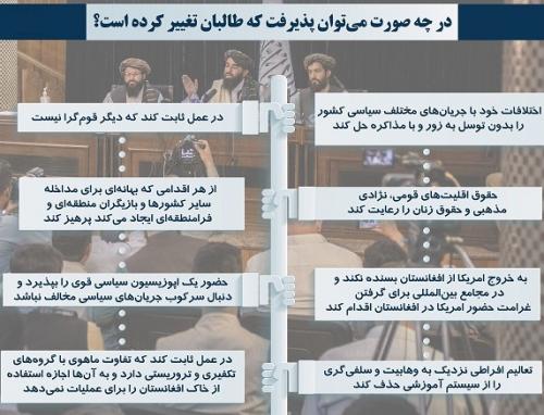 چطور  می توان پذیرفت که طالبان تغییر کرده است؟