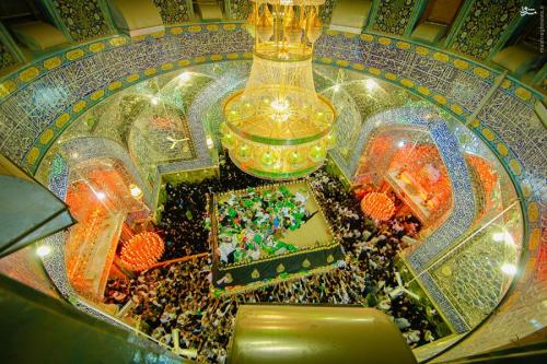 عکس استثنایی از حرم حضرت علی(ع) 