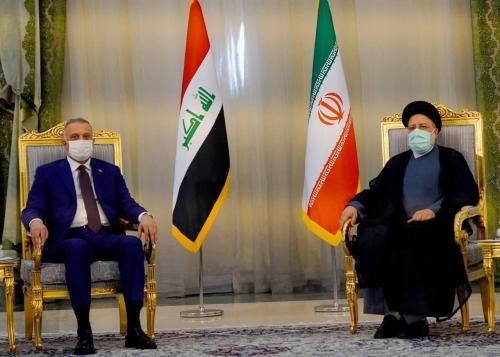  فیلم/ استقبال رئیسی از نخست وزیر عراق