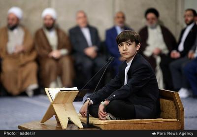 عکس/دیدار اعضای اتحادیه انجمن‌های اسلامی دانش‌آموزان با رهبر معظم انقلاب