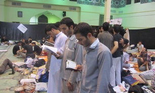  آغاز مراسم معنوی اعتکاف