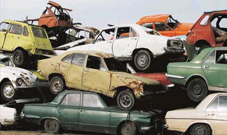 وضعیت آشفته خودروهای فرسوده