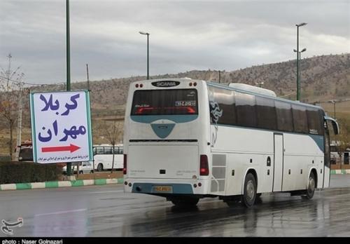 قیمت بلیت اتوبوس‌های برگشت زائران اربعین از مرز مهران اعلام شد