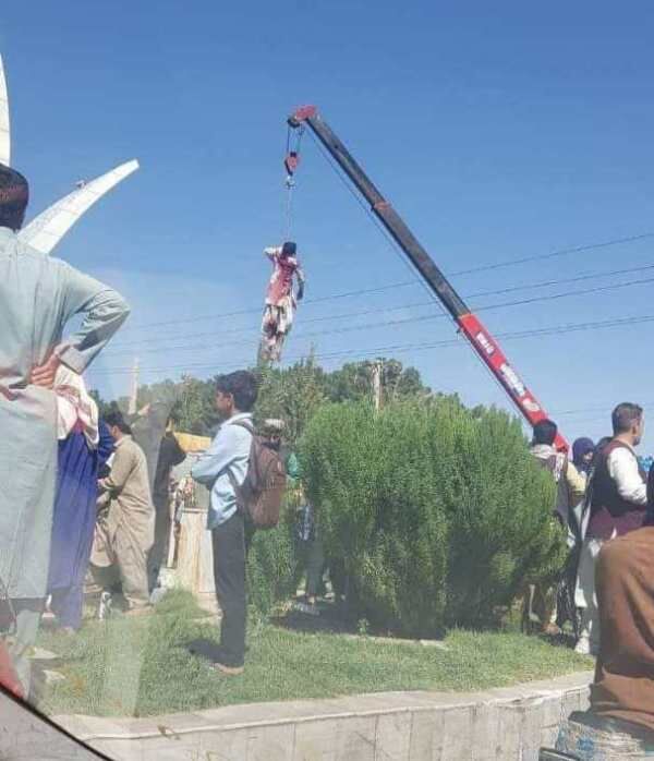 طالبان 4 نفر را در هرات افغانستان اعدام کردند