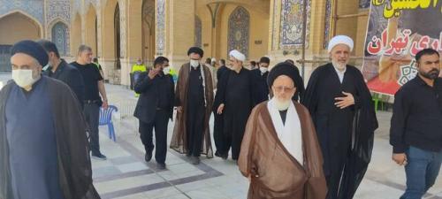  تقدیر نماینده مقام معظم رهبری در شهر نجف از عوامل شهرداری تهران