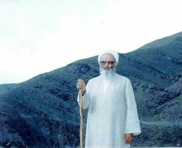 مرحوم آیت الله حسن زاده آملی در قاب تصویر