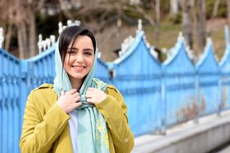 لیندا کیانی و نازنین بیاتی با گریم عجیب