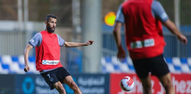 الهلال پیش از بازی با پرسپولیس آماده شدند 