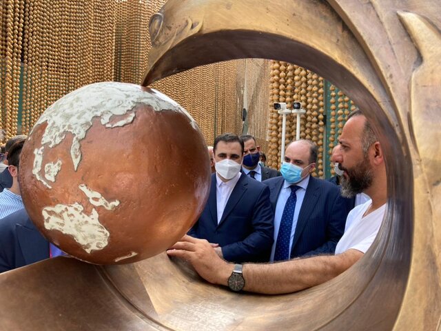  افتتاح پاویون ایران در اکسپو ۲۰۲۰