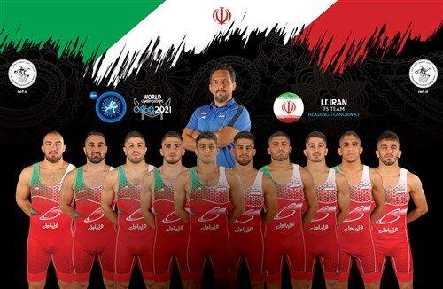  اسامی مدال آوران ۴ وزن دوم کشتی آزاد قهرمانی جهان