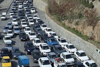 ترافیک فوق سنگین در ورودی‌های شرقی تهران