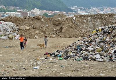 عکس/آشغال تپه در بهشهر