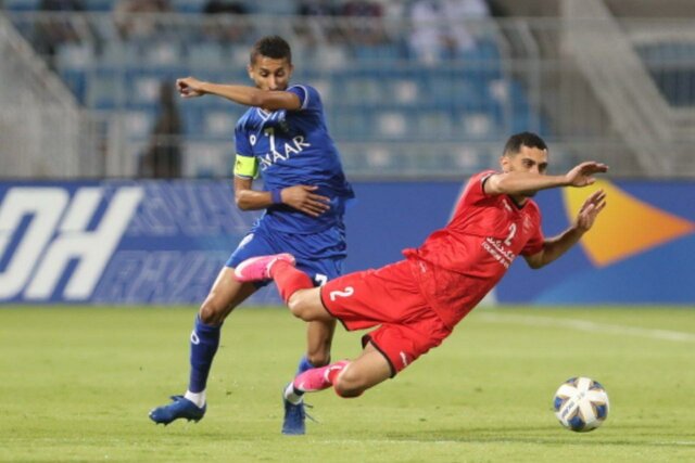  پیروزی الهلال مقابل پرسپولیس در نیمه نخست