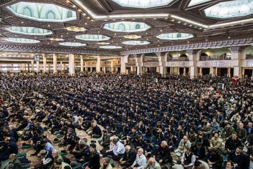  فیلم/ اقامه اولین نماز جمعه بعد از کرونا در تهران