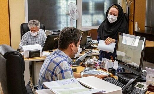  نحوه حضور کارکنان با لغو رسمی دورکاری / ادامه حضور ۷ ساعته